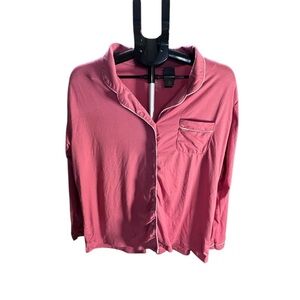 Flora by Flora Nikrooz Lounge Wear Size - Large rose pink with white